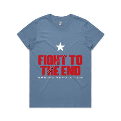 Fight To The End 2 - AS Colour - Women's Maple Tee Thumbnail